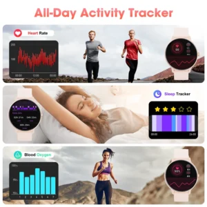 Karchilor 2024 Women'S Smartwatch Bluetooth Call 1.39 Touch Screen smart watches for men Health MonitoringIp67Waterproof Fitness