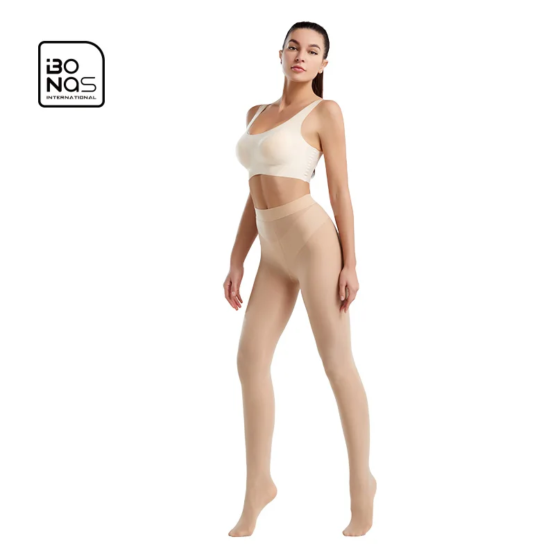 BONAS 40D Tear-resistant Unbreakable Tights Sexy High Elasticity Nylon Stockings Female Pantyhose Women Pantyhose Dropshipper - Image 4