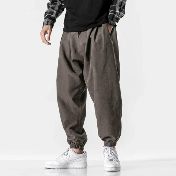 New Autumn Men's Black Pants Hip Hop Streetwear Fashion Jogger Harem Trousers Man Casual Sweatpants Male Pants Big Size M 5XL