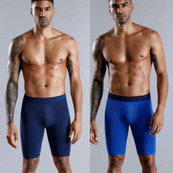 Long Men Boxer Underwear Men Underware Boxer Shorts Mens Cotton Long Leg Boxers Underpants for Brand Quality Sexy Pouch Panties - Image 3
