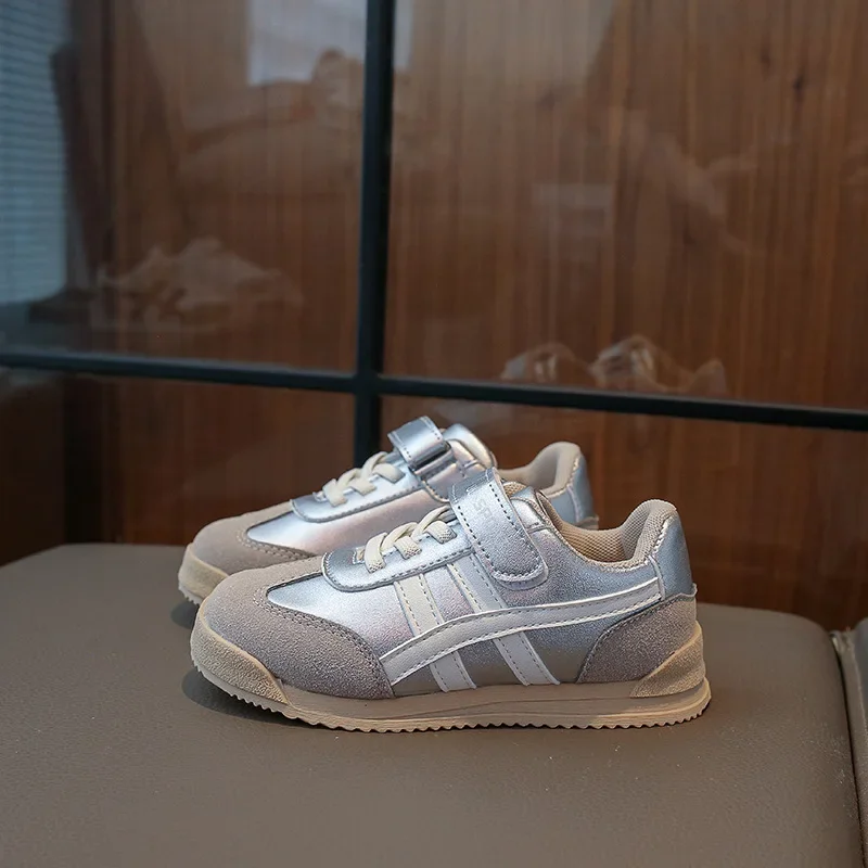 Children Sports Shoes Non-slip Soft Sole Shoes Kids Running Sneakers Comfort Hook and Loop Sneakers Breathable Athletic Shoes - Image 6