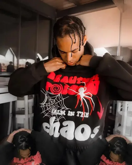 Women Y2K Hoodies Harajuku Letter Print Loose Sweatshirt Trousers Hip Hop Punk Long Sleeve Pocket Men Sweatpant Streetwear Tops - Image 6