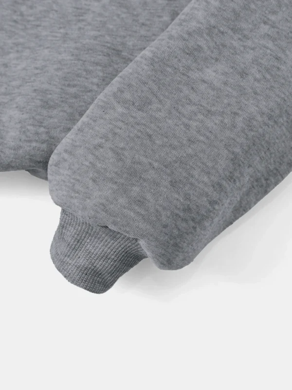 Fashion letter print sweatshirt crew neck casual sweatshirt for winter & fall women's clothing - Image 4