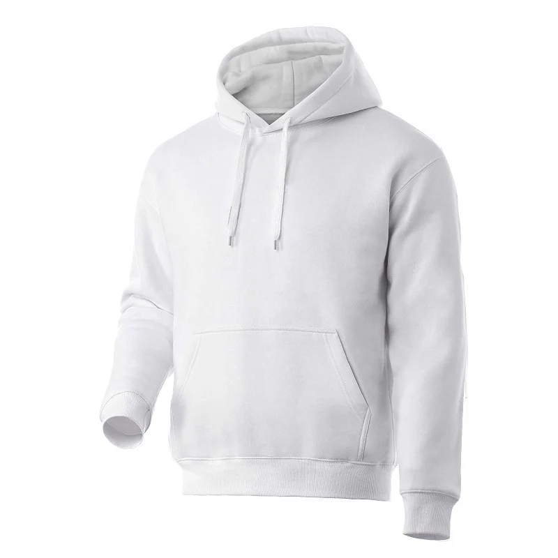 Men's Hoodies Women Pullover Spring Autumn Casual Hoodie Sweatshirts Solid Color Hoodies Oversize Grey Sweatshirt For Male - Image 3