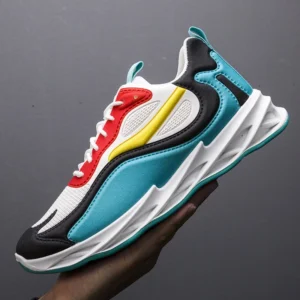 Autumn Winter 2024 New Men Casual Shoes Fashion Sneakers Men Mesh (Air Mesh) Breathable Soft-soled Men's Running Shoes