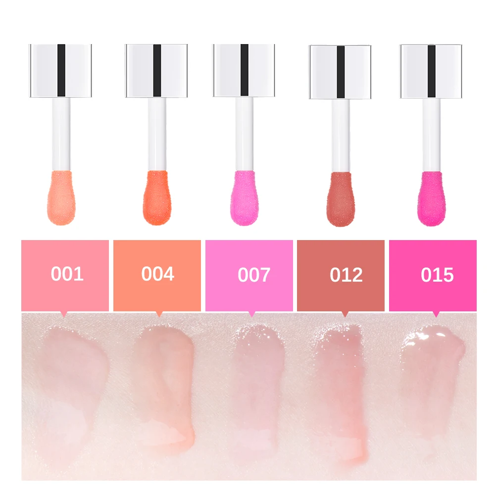 Crystal Jelly Moisturizing Lip Oil Plumping Lip Gloss Makeup Sexy Plump Lip Glow Oil Tinted Lip Plumper 6ml 1 Piece - Image 6
