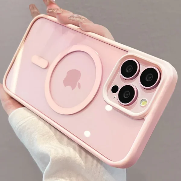 Luxury Magsafe Acrylic High Transparency Phone Case For IPhone 16 15 14 13 12 11 Pro Max Plus Magnetic Wireless Charging Cover