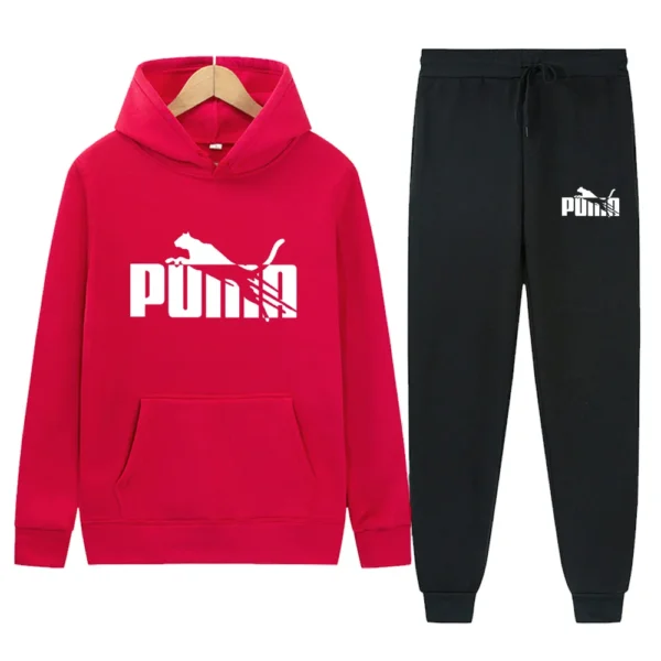 New Autumn Winter Woman Tracksuit Hoodies+Sweatpants 2-Piece Fashion Causal Jogging sweatshirt Clothes Pullover Fleece Pant Sets - Image 4