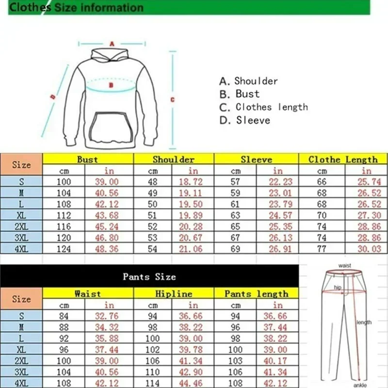 Basic Men/Women 2Pcs/Sets Sweatshirt Hoodies Pants 2024 Male Gyms Fitness Tops Joggers Sportswear Tracksuits - Image 6