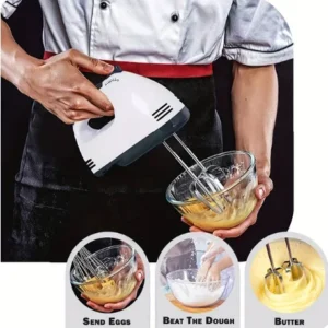 100W Electric Wireless Hand Mixer Kitchen Hand Blender 7 Speeds Portable Electric Food Mixer Hand Stirrer Home Appliances