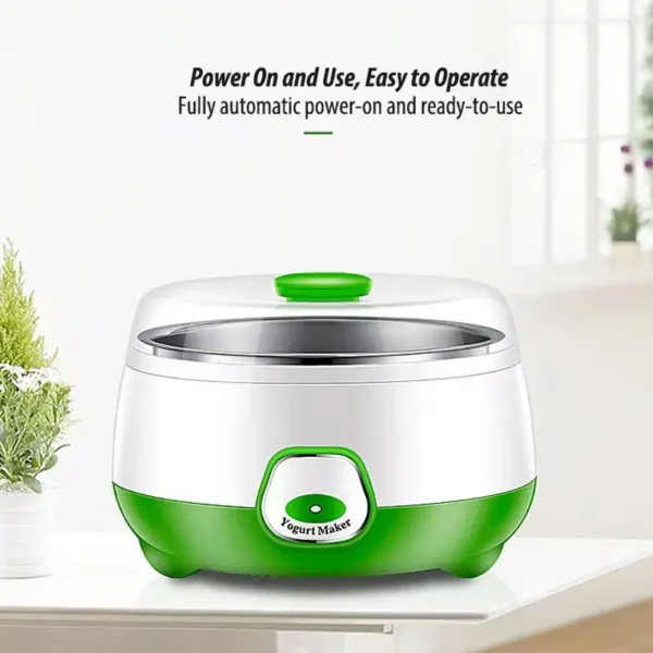Yogurt Maker Mini Automatic Yogurt Machine Household DIY Yogurt Tools Kitchen Appliances Stainless Steel Tank Appliances Yogurt - Image 5