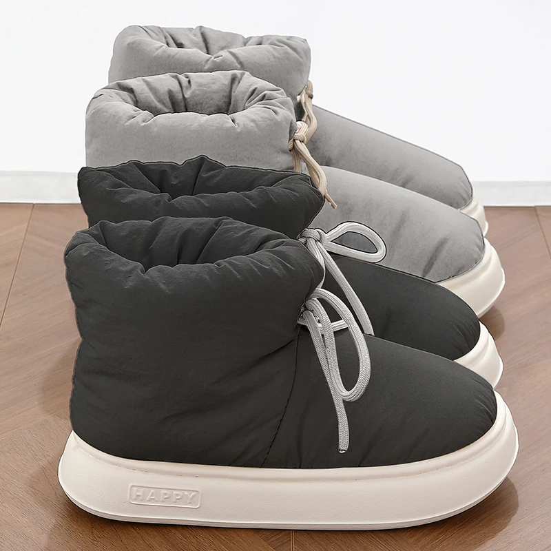 QYCKABY Fur Snow Boots For Women 2023 New Winter Thick Platform Ankle Boots Shoes Ladies Mens Classic Plush Warm Boots Free Ship - Image 3