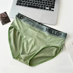 3Pcs/Lot Men's Underpants Soft Men Panties Sports Personality Boxers Breathable Large Size Panties Briefs for Men Underwears