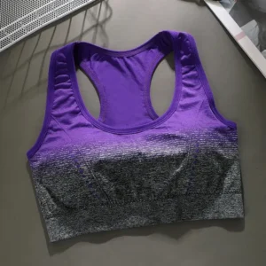 Seamless Sports Bra, Shock-absorbing, Steel Ring Free, Fashionable Vest, Breathable, Quick Drying Yoga Vest, Stress Free Fitness