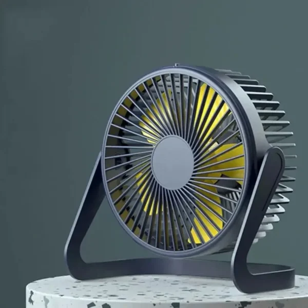 360° Rotating USB Desktop Fan Mini Adjustable Portable Electric Fan Summer Air Cooler for Home High Quality Fan - Image 6