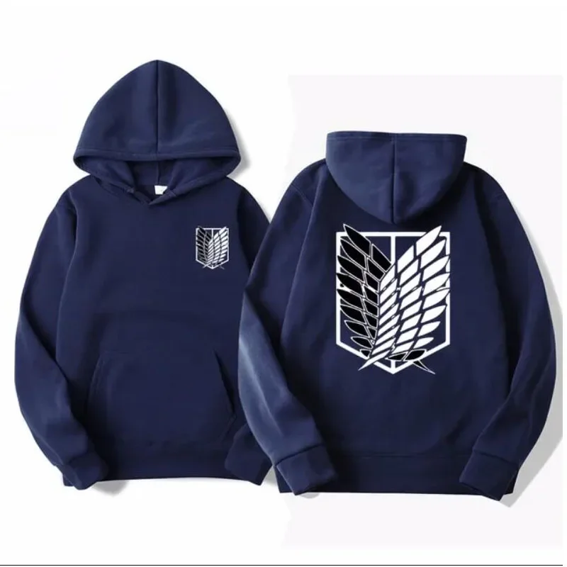 Attack on Titan Men's Hoodie Anime Hoodies Men Women Streetwear Pullover Harajuku Shingeki no Kyojin Hoodies Sweatshirt Clothes - Image 6