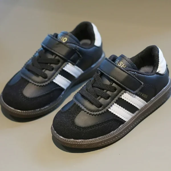 Children's Sneakers Boy Spring Autumn Causal Kid Running Walking Shoes Fashion Versatile Girls Tennis Shoes Soft Soled Hook Loop - Image 3