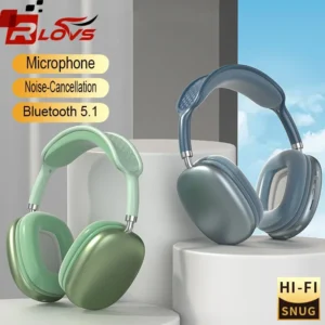 Wireless Headphones Bluetooth Headset With Mic Noise Cancelling Headsets Stereo Sound Earbuds Sports Headphones Supports TF
