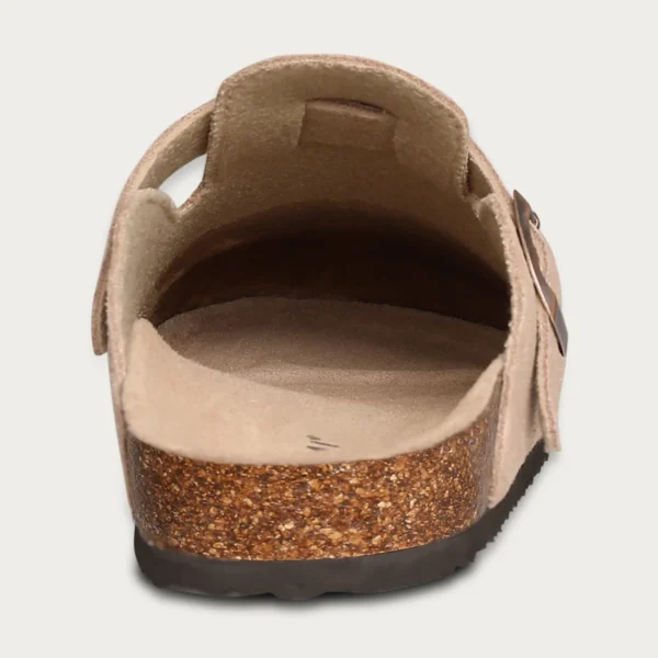 Litfun New Women Clogs For Women Fashion Cork Suede Mules Slipper Classic Cork Antislip For Outdoor Slippers With Arch Support - Image 3