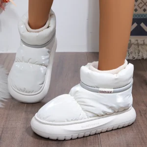 Women's Winter Warm Cotton Padded Shoes Thick Sole Down Waterproof Snow Boots for Women 2023 Non Slip Platform Ankle Botas Mujer