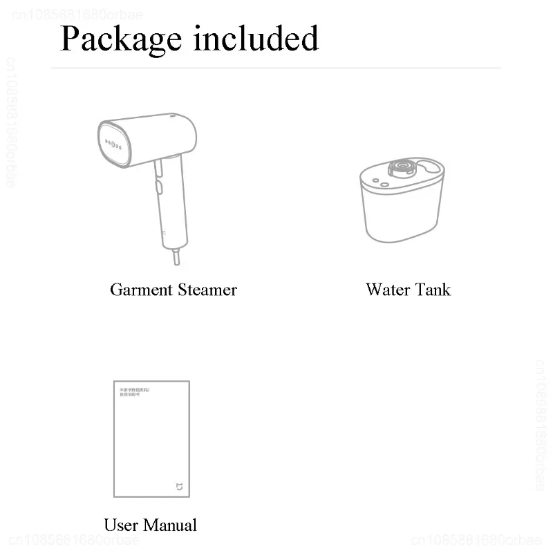 Xiaomi Mijia Garment Steamer 2 Foldable Handheld Clothes Steam Iron Portable Mite Removal Iron Steamer for Travel Home Appliance - Image 5