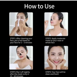 Purifying Blackhead Remover Blackheads Masks Nose Patch Extrusion of Acne Removal for Removing Black Dots Improve Rough Skin