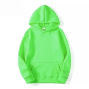 Spring and Autumn Trendy Solid Color Sports Hoodies Fleece Men's and Women's Sweatshirts Trendy Pullovers Couples Hoodies S-3XL