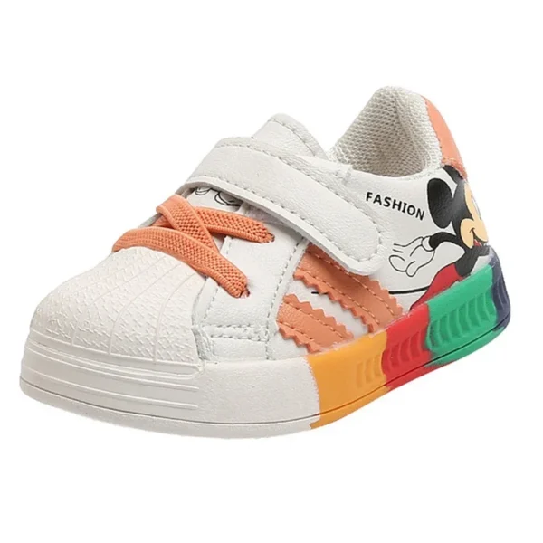 Disney Cartoon Mickey Children Shoes For Boys Girls Sport Sneakers Kids Leisure Autumn Casual Shoes Breathable Running Toddler - Image 2