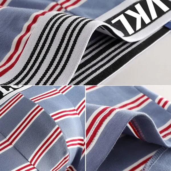 New Men's Underwear Loose Comfortable And Breathable Men's Quadrangle Pants Fashion Printed Traceless Flat Corner Mens Panties - Image 6