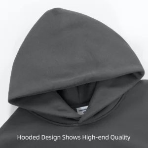 Heavy Weight Cotton Plus Velvet Hooded Sweater Men Thickened Tight Polar Fleece Pullover Hoodie Women Sweatshirt