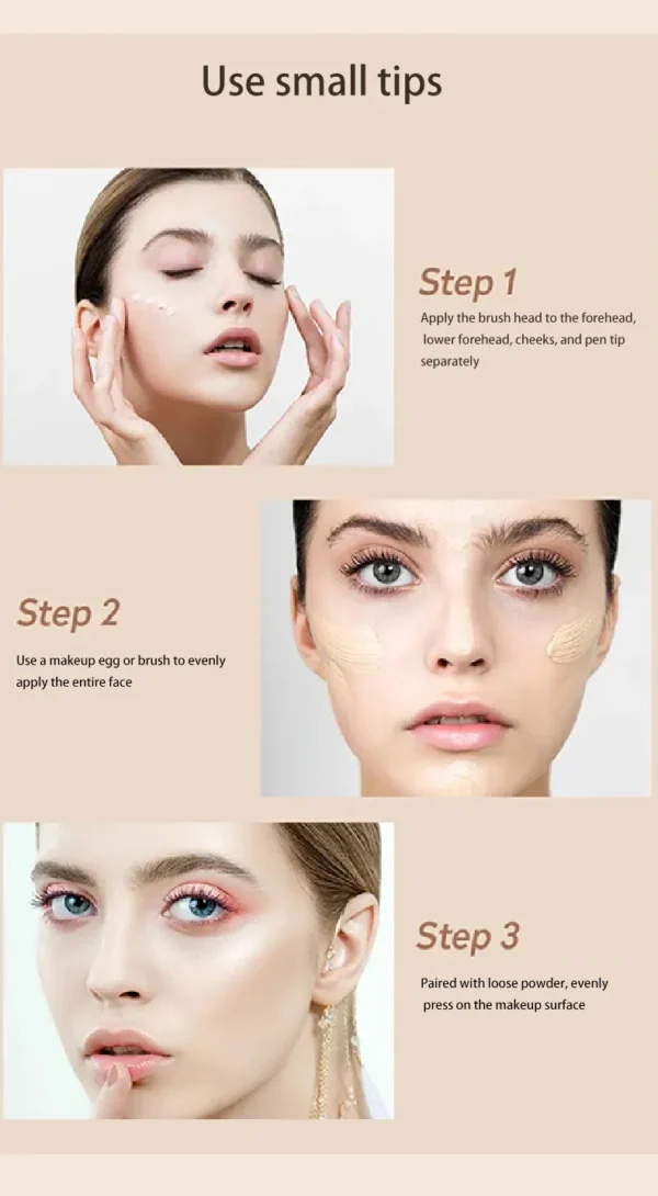Liquid Concealer Matte High Coverage Waterproof Oil Control Moisturizing Long Lasting Concealer Professional Face Makeup - Image 6
