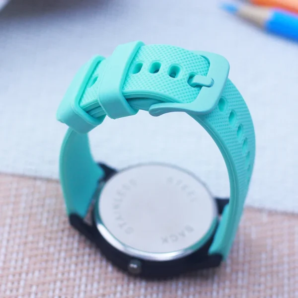 chaoyada fashion women men girls boys sports silicone strap quartz watches Junior high school students gifts watches 6 colors - Image 6