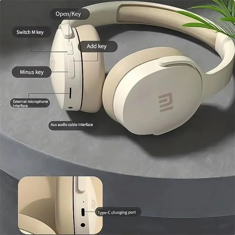Xiaomi Wireless Headphones P2961 Bluetooth 5.3 Portable Earphone For Samsung Iphone Stereo Hifi Headset Game Earbuds With Mic - Image 4