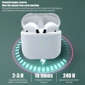 Pro 4 TWS Wireless Headphones Single Earphone Bluetooth-Compatible 5.0 Waterproof Headset With Mic For Xiaomi iPhone Pro4 Earbud