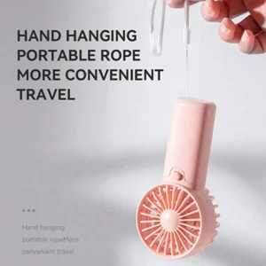 New Handheld Mini Air Conditioner Battery Portable Humidifier Mist Cooler Cooling Spray Humidifier Fan for Home/Office