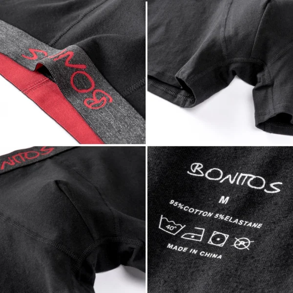 5pcs 2024 Men's Underpants Cotton Men Panties Gift Underwear Male Brand Boxer Shorts For Homme Luxury Set Sexy Trunks Slip Kit - Image 6