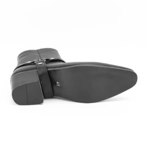 Men's High-heeled Chelsea Double Elastic Male Boots