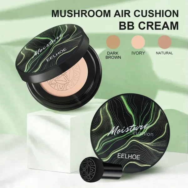 Magic Foundation Mushroom Head Air Cushion CC Cream Face Concealer Moisturizing Waterproof Foundation Base Makeup Cosmetics - Image 3