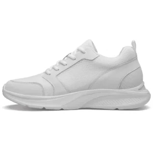 Men Elevator Shoes Height Increase Sneakers Shoes for Men 10cm Sports Casual Shoes Invisible Inner Heightening 8cm White Shoes