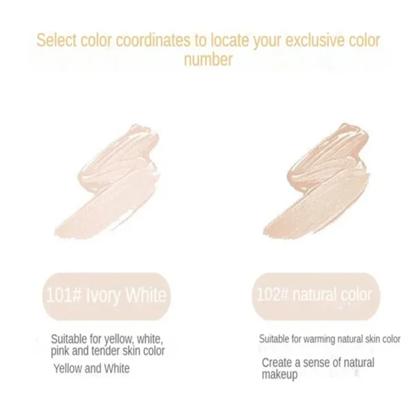 Liquid Foundation High Coverage Makeup Base Lasting Concealer BB Cream Waterproof Oil-Control Face Foundation Makeup Cosmetics