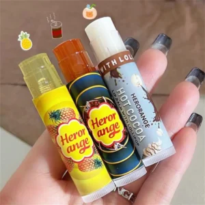 1Pc Fruit Lip Balm Moisturizing Clear Lip-Primer Mask Cute Jelly Tinted Lip Stick Lighten Lines Plump Lip Care Makeup Cosmetics