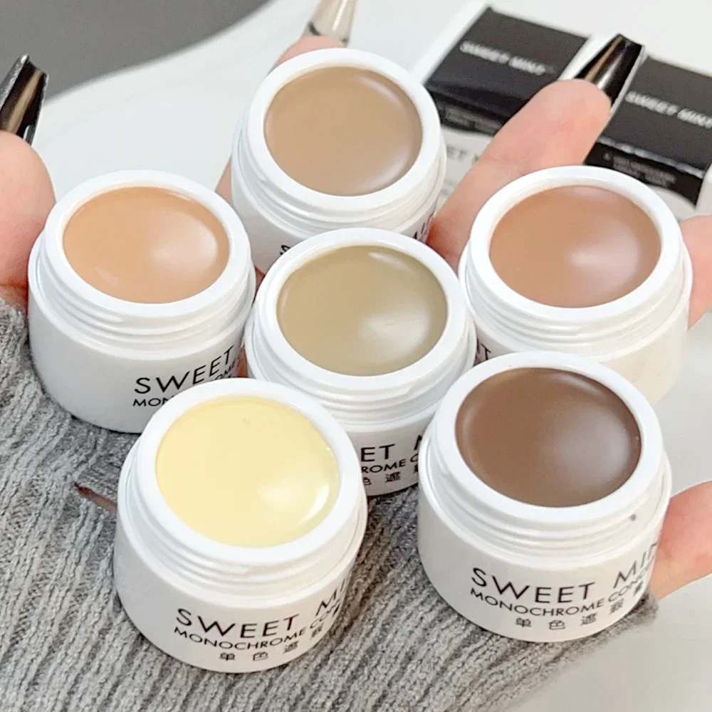 Matte Concealer Palette Cream Texture Covers Acne Marks Dark Circles Multifunction Face Makeup Lasting Brighten Face Cosmetics - Image 4