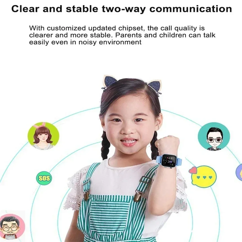 4G Kids Smartwatch SOS GPS Location Video Call Analogue Card Kids Smartwatch Camera Waterproof Watch Boys Girls Upgrade 2024 New - Image 4