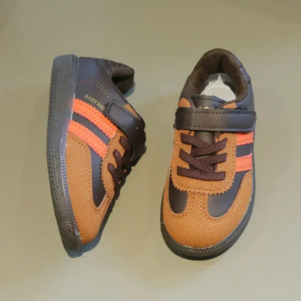Children's Sneakers Boy Spring Autumn Causal Kid Running Walking Shoes Fashion Versatile Girls Tennis Shoes Soft Soled Hook Loop - Image 4