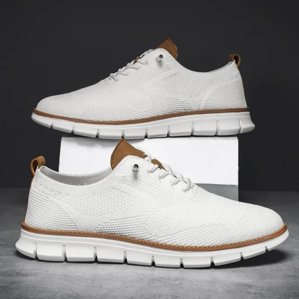 Summer Mesh Men Sneakers Light Breathable Casual Shoes For Men Sport Footwear Plus Size 39-48 Cool Outdoor Walking Shoes - Image 4