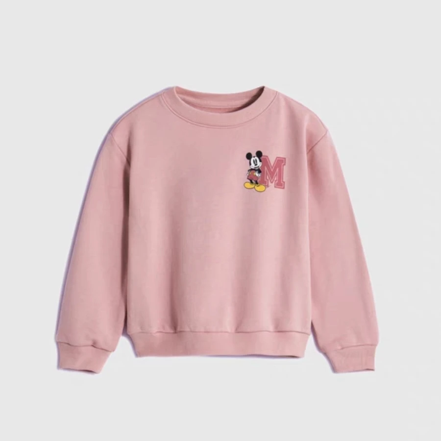 Baby Girl Cute Minnie Mouse Children Sweatshirt Spring Fall Clothing Tops Long-sleeved Loose Fashion Cartoon Girl Hoodies O-neck - Image 4