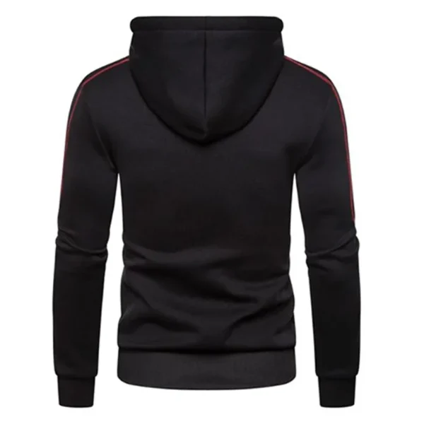 Fashion Print Tracksuit for Man Zipper Hooded Sweatshirt and Sweatpants Two Pieces Suits Male Casual Fitness Jogging Sports Sets - Image 5