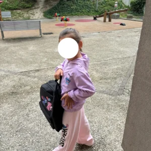 Lilo and Stitch Children Girls Hooded Jacket Coat 2024 Autumn Baby Boy Cartoon Zipper Long Sleeve Casual Clothing Kids Outerwear