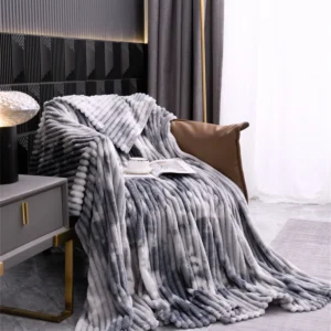 Throw Blanket for Sofa Winter Blanket King Size Home Warm Plaid Comforter Bedspread Bedding Sheet