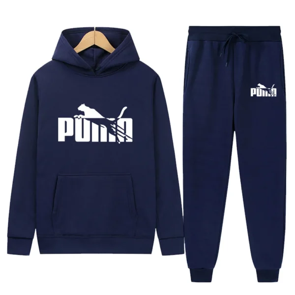 New Autumn Winter Woman Tracksuit Hoodies+Sweatpants 2-Piece Fashion Causal Jogging sweatshirt Clothes Pullover Fleece Pant Sets - Image 3
